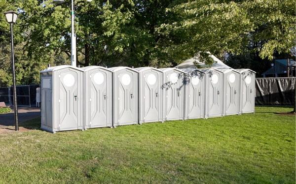 we provide frequent cleaning and maintenance services throughout the period of your event to ensure that our special event portable restrooms remain clean and sanitary